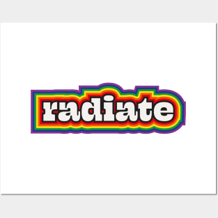 Radiate Posters and Art